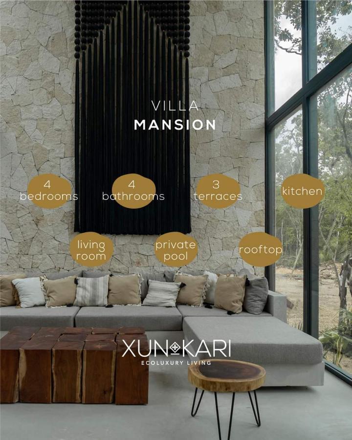 Villa Xuncari En El Corazon De La Selva ตูลุม ภายนอก รูปภาพ